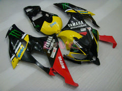 Monster MOTUL - Yellow Black Fairings and Bodywork For 2008-2016 YZF-R6 #LF6860