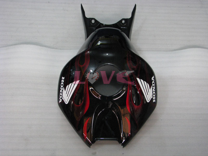 Flame - Red Black Fairings and Bodywork For 2006-2007 CBR1000RR #LF7235
