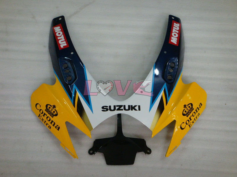 Corona - Yellow Black Fairings and Bodywork For 2006-2007 GSX-R750 #LF6569