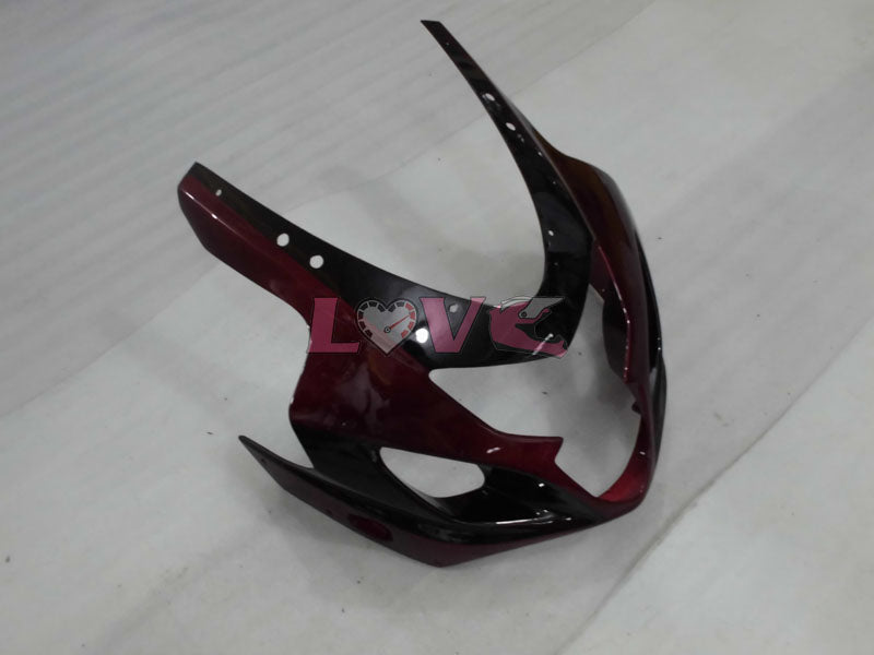 Factory Style - Red wine White Fairings and Bodywork For 2004-2005 GSX-R750 #LF4083