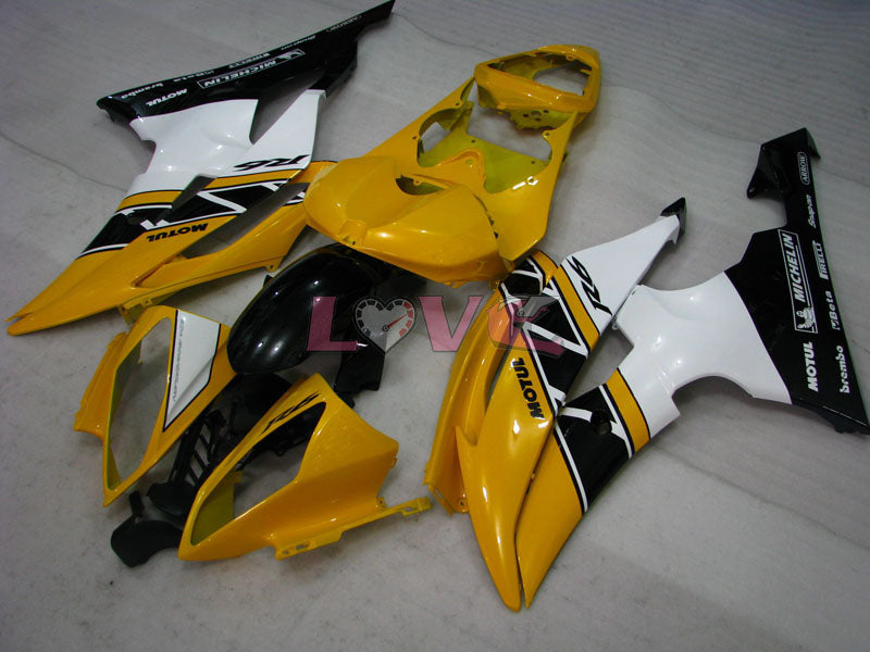 Factory Style - Yellow Black Fairings and Bodywork For 2008-2016 YZF-R6 #LF3390
