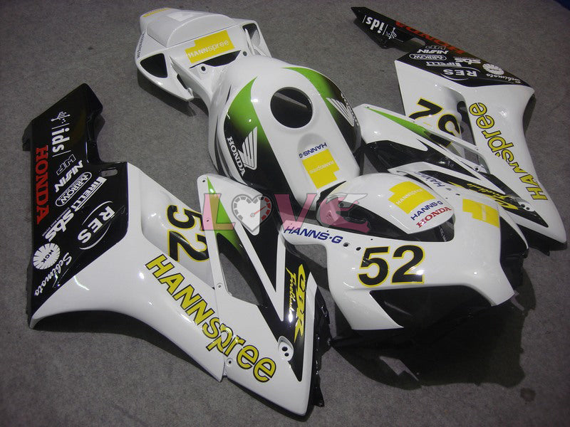 HANN Spree - Yellow White Fairings and Bodywork For 2004-2005 CBR1000RR #LF5097