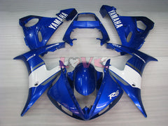 Factory Style - Blue White Fairings and Bodywork For 2005 YZF-R6 #LF3525