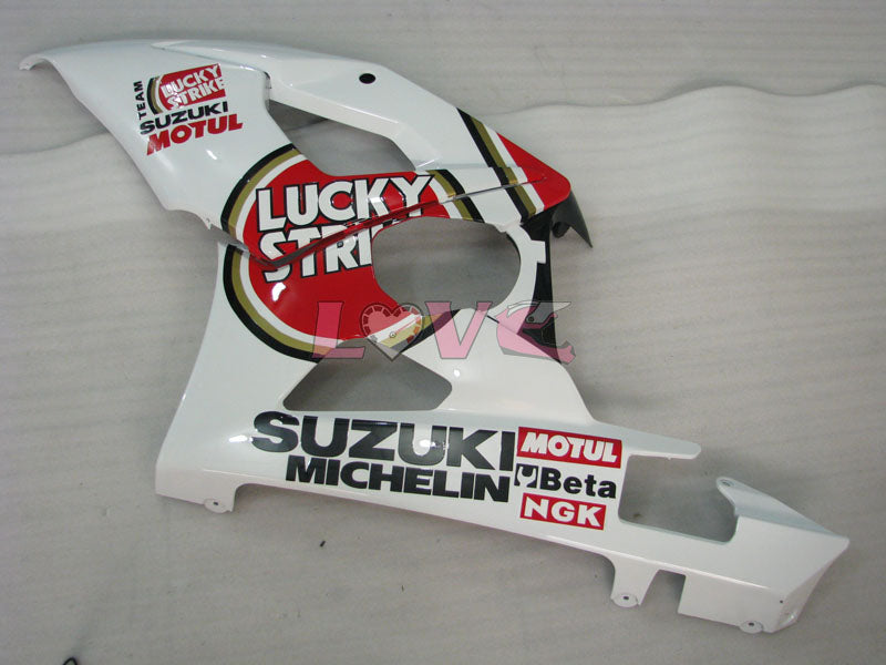 Lucky Strike MICHELIN MOTUL - Red White Fairings and Bodywork For 2005-2006 GSX-R1000 #LF5883