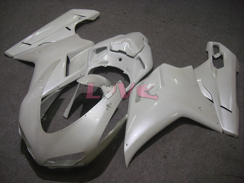 Factory Style - White Fairings and Bodywork For 2007-2009 1098 #LF5576
