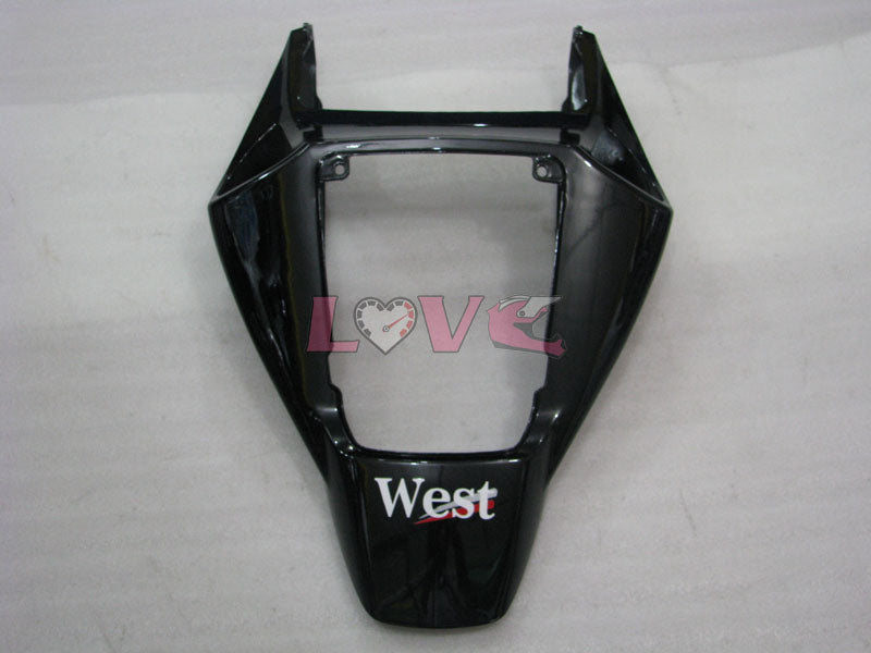 West - White Black Fairings and Bodywork For 2004-2005 CBR1000RR #LF4387