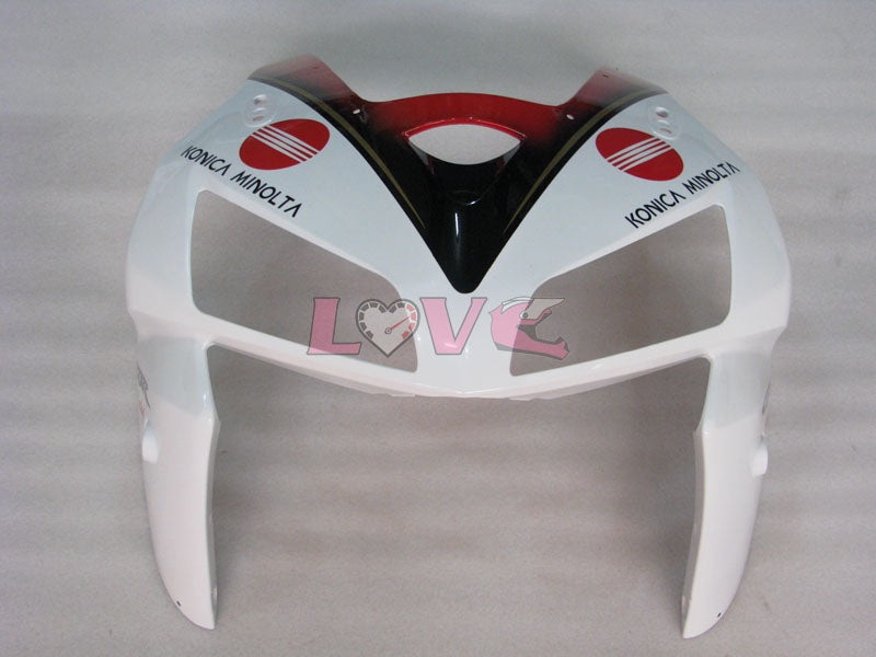 Konica Minolta - Red White Fairings and Bodywork For 2005-2006 CBR600RR #LF7566