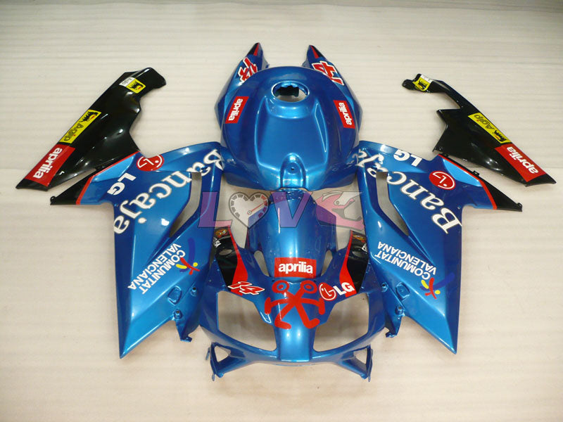 Factory Style - Blue Black Fairings and Bodywork For 2004-2009 RS125 #LF5466