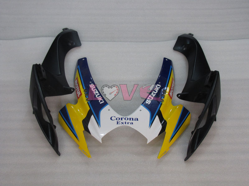 Corona - Yellow Blue Fairings and Bodywork For 2006-2007 GSX-R750 #LF6571