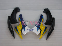Corona - Yellow Blue Fairings and Bodywork For 2006-2007 GSX-R750 #LF6571