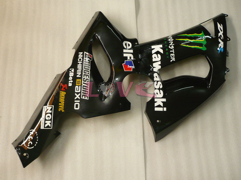 Monster - Black Fairings and Bodywork For 2005-2006 NINJA ZX-6R #LF3310