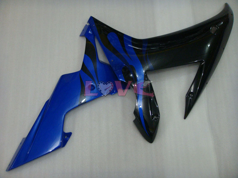 Flame - Blue Black Fairings and Bodywork For 2002-2003 YZF-R1 #LF7034