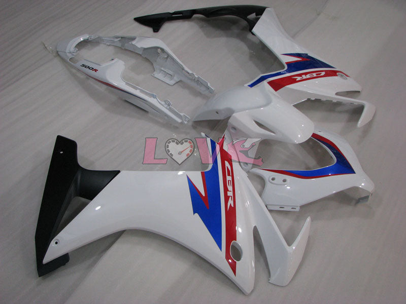 Factory Style - Blue White Fairings and Bodywork For 2013-2015 CBR500R #LF4632