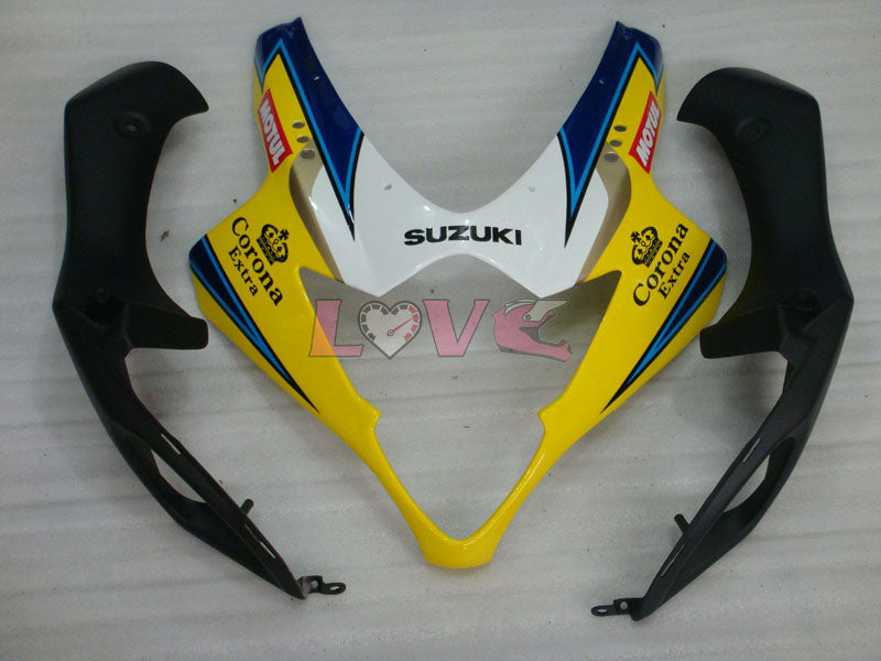 Corona MOTUL - Yellow Blue Fairings and Bodywork For 2005-2006 GSX-R1000 #LF5914
