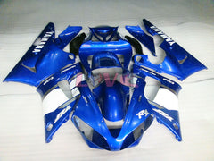 Factory Style - Blue White Fairings and Bodywork For 2000-2001 YZF-R1 #LF3609