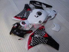 Customize - White Black Fairings and Bodywork For 2008-2011 CBR1000RR #LF4344