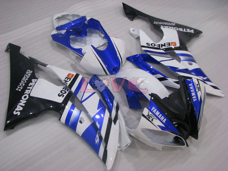 ENEOS - Blue White Black Fairings and Bodywork For 2008-2016 YZF-R6 #LF3428