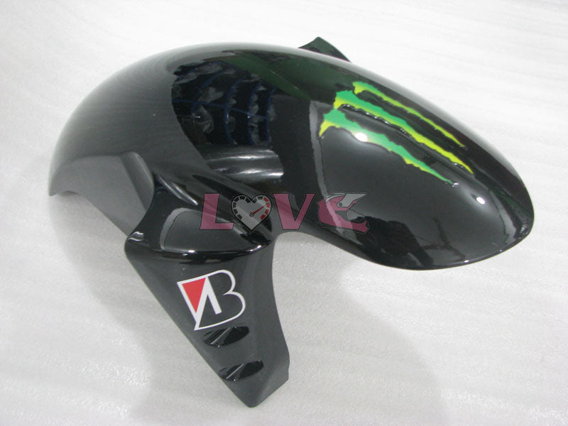 Monster - Red White Black Fairings and Bodywork For 2004-2006 YZF-R1 #LF3698