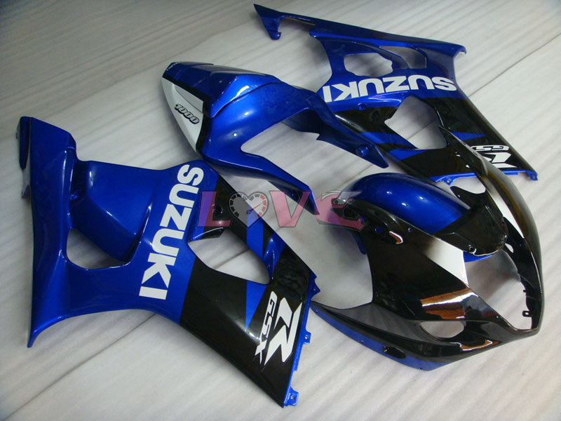 Factory Style - Blue Black Fairings and Bodywork For 2003-2004 GSX-R1000 #LF5953