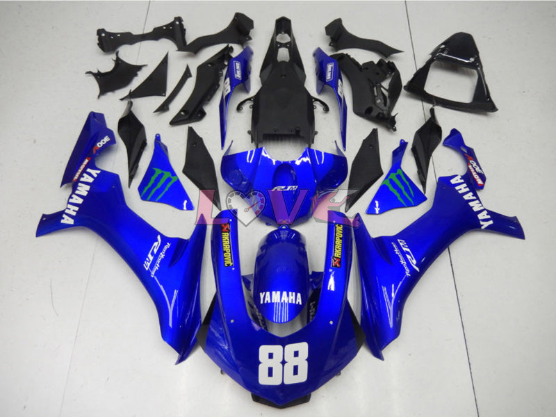 Factory Style - Blue Fairings and Bodywork For 2015-2019 YZF-R1 #LF7802