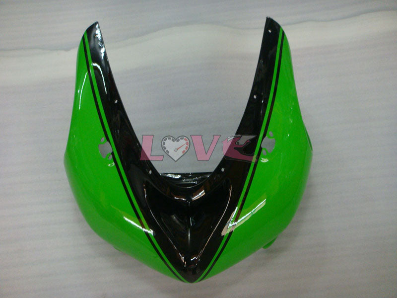 Monster - Green Black Fairings and Bodywork For 2005-2006 NINJA ZX-6R #LF3307