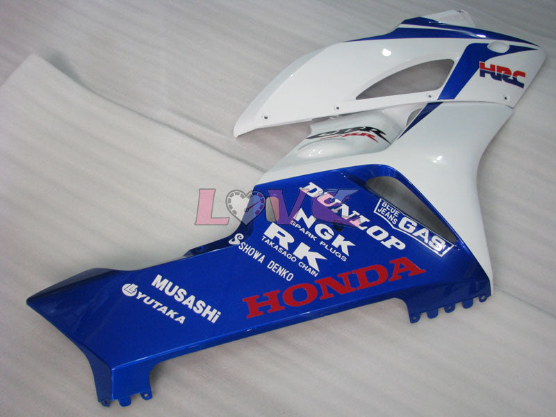 Factory Style HRC - Blue White Fairings and Bodywork For 2004-2005 CBR1000RR #LF7308