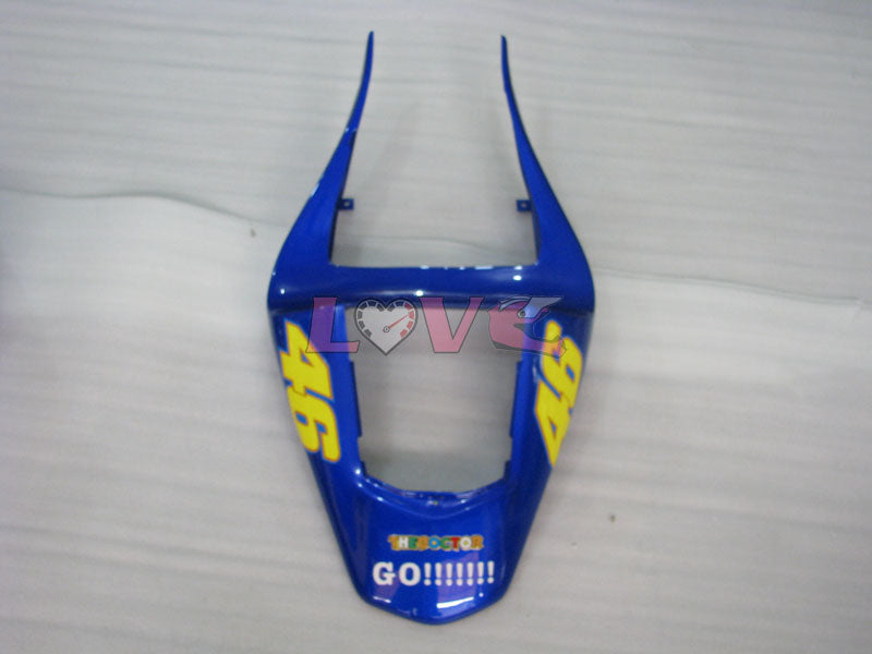 GO!!!!!!! MOTUL - Blue White Fairings and Bodywork For 2000-2001 YZF-R1 #LF3616