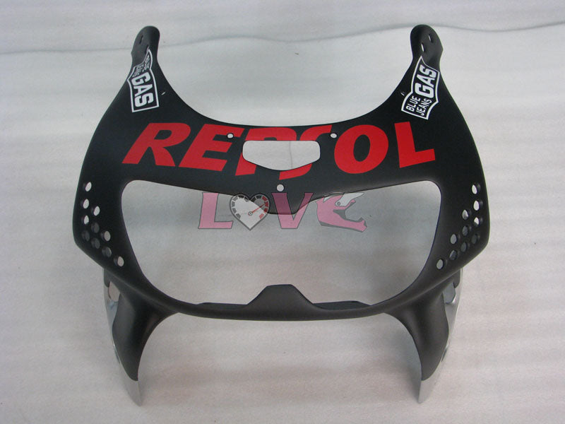 Repsol - Black Silver Fairings and Bodywork For 1994-1995 CBR900RR #LF3016