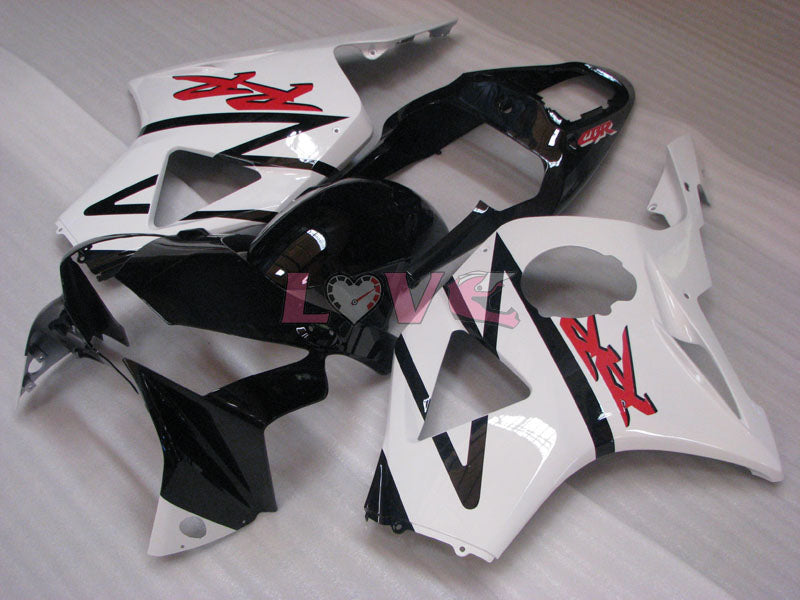Factory Style - White Black Fairings and Bodywork For 2002-2003 CBR954RR #LF4478