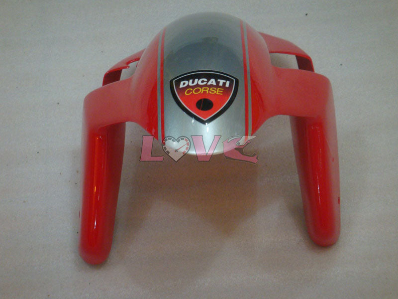 Factory Style - Red Silver Fairings and Bodywork For 2005-2006 749 #LF5713