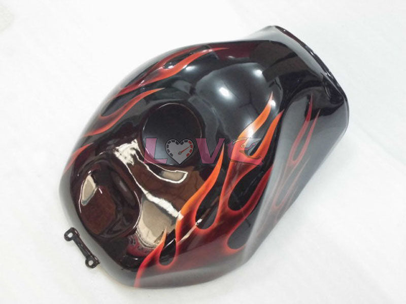 Flame - Orange Black Fairings and Bodywork For 1996-1999 GSX-R750 #LF4290