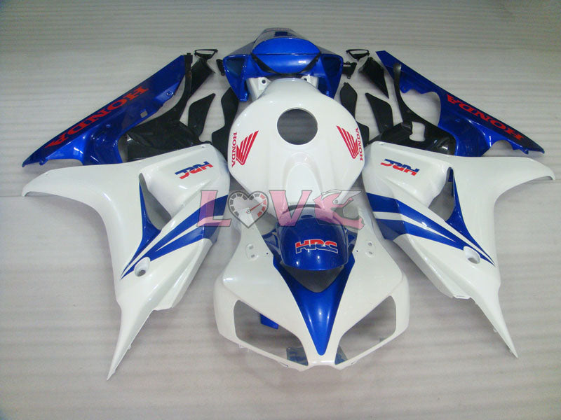 HRC - Blue White Fairings and Bodywork For 2006-2007 CBR1000RR #LF7261