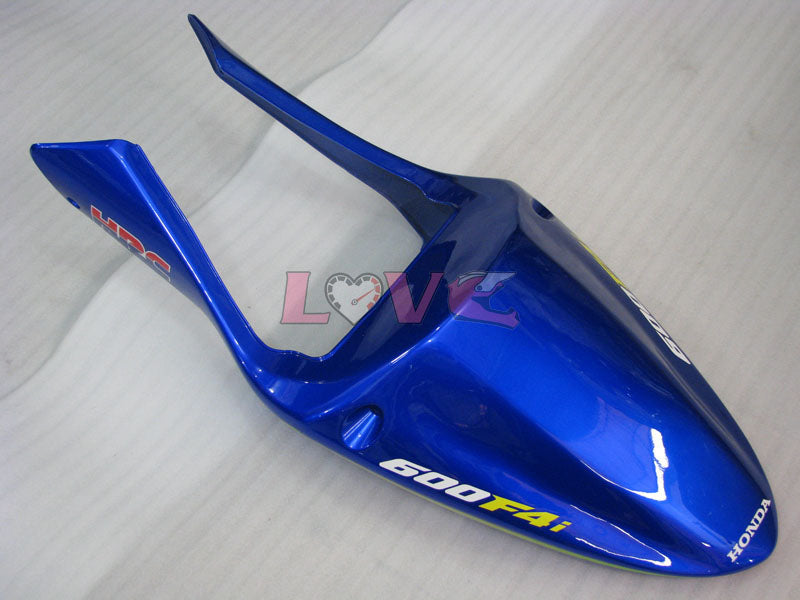 Castrol - Yellow Blue Fairings and Bodywork For 2001-2003 CBR600F4i #LF7659