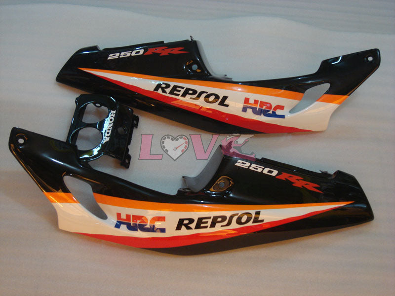 Repsol - Red Orange Fairings and Bodywork For 1990-1994 CBR250RR #LF4978