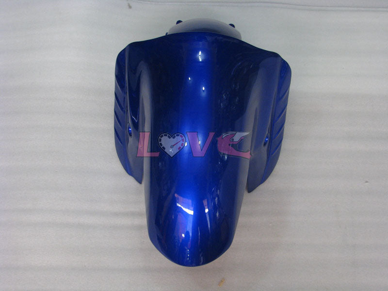Flame - Blue Black Fairings and Bodywork For 2006-2011 NINJA ZX-14R #LF5854