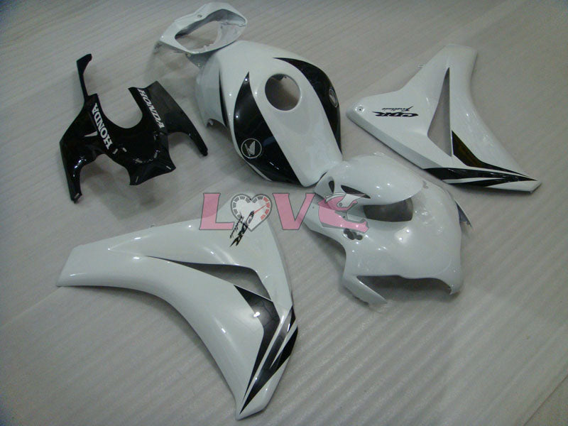 Factory Style - White Black Fairings and Bodywork For 2008-2011 CBR1000RR #LF7124
