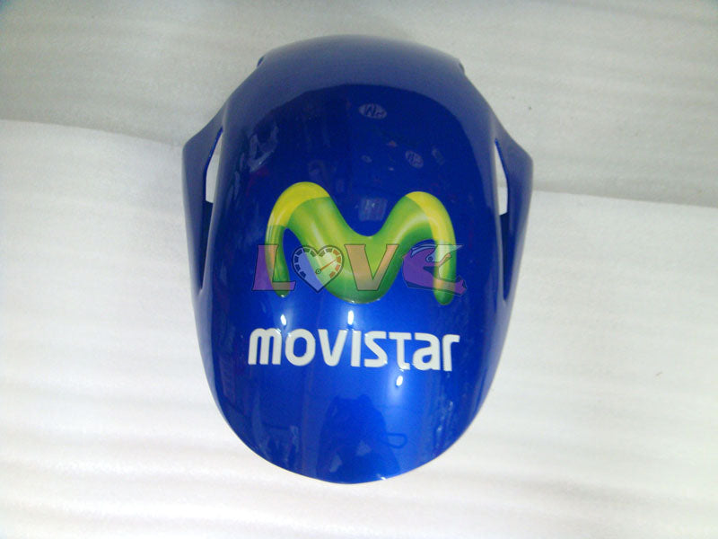 Movistar - Yellow Blue Fairings and Bodywork For 2008-2011 CBR1000RR #LF4327