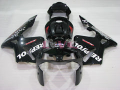 Repsol - Black Fairings and Bodywork For 2003-2004 CBR600RR #LF4464