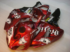 PIRELLI - Red Black Fairings and Bodywork For 2006-2007 CBR1000RR #LF7196