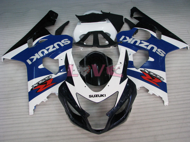 Factory Style - Blue White Fairings and Bodywork For 2004-2005 GSX-R750 #LF6614