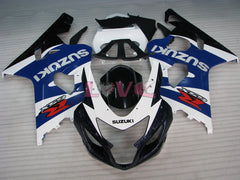 Factory Style - Blue White Fairings and Bodywork For 2004-2005 GSX-R750 #LF6614