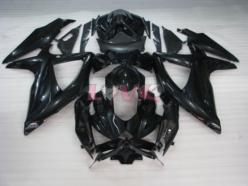 Factory Style - Black Fairings and Bodywork For 2008-2010 GSX-R600 #LF3960