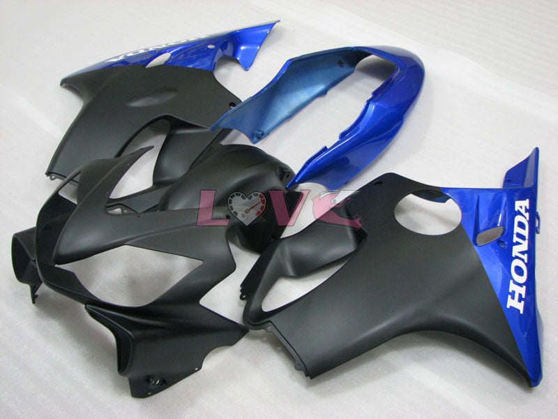 Factory Style - Blue Black Matte Fairings and Bodywork For 2004-2007 CBR600F4i #LF4510