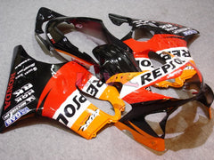 Repsol - Orange Black Fairings and Bodywork For 1999-2000 CBR600F4 #LF7680