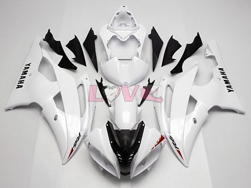 Factory Style - White Fairings and Bodywork For 2008-2016 YZF-R6 #LF4573