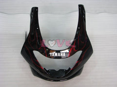 Flame - Red Black Fairings and Bodywork For 1997-2007 YZF600R #LF7929