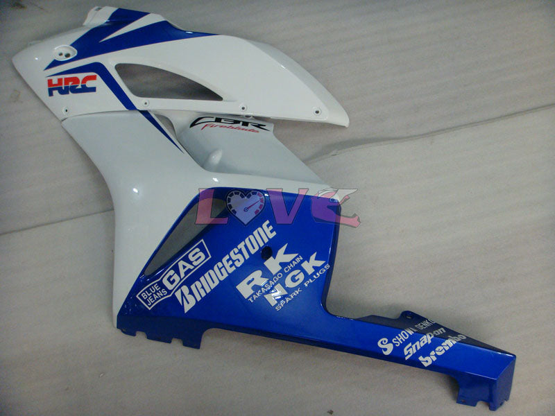 Factory Style HRC - Blue White Fairings and Bodywork For 2004-2005 CBR1000RR #LF4397