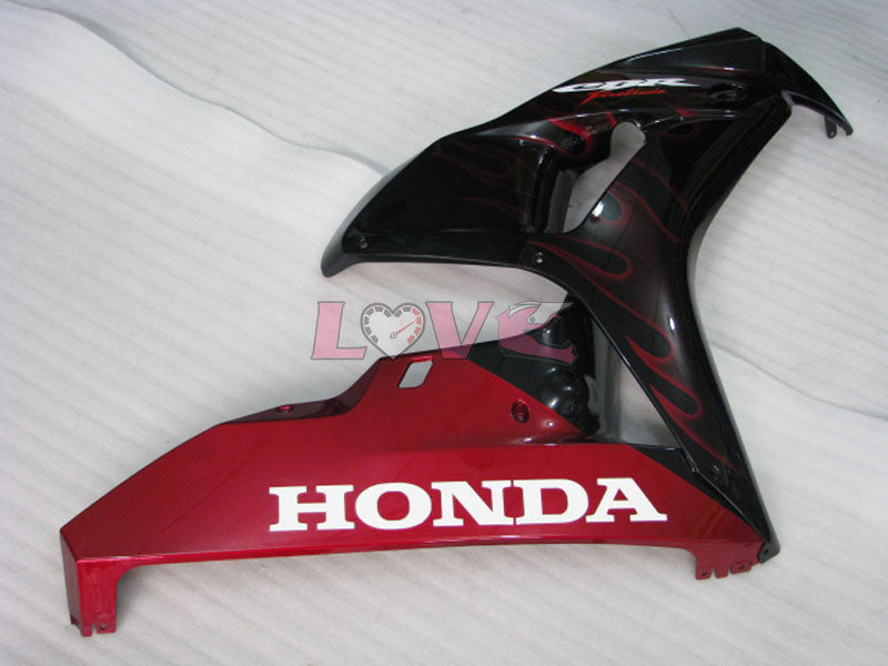 Flame - Red Black Fairings and Bodywork For 2006-2007 CBR1000RR #LF7235
