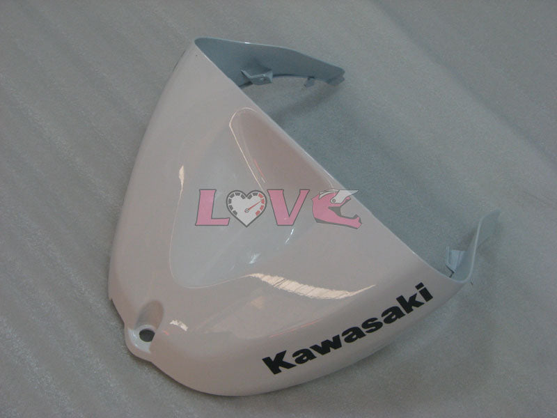 Corona - White Black Fairings and Bodywork For 2005-2006 NINJA ZX-6R #LF3308