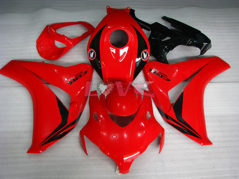 Factory Style - Red Black Fairings and Bodywork For 2008-2011 CBR1000RR #LF7122